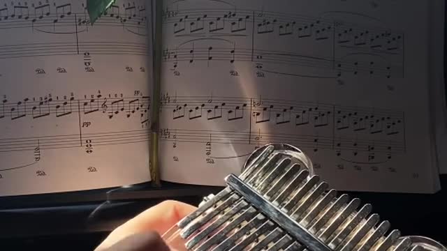 Music on a strange instrument