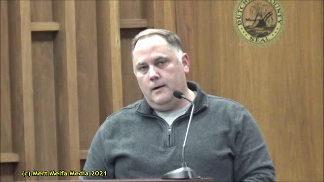 New Yorker strongly opposes forced medical experiments, at the Dutchess County legislature 12-13-21