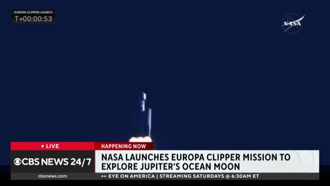 NASA Launches Europa Clipper to Explore an Ocean Moon’s Habitability