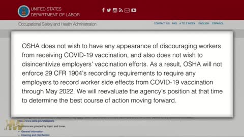 The HighWire with Del Bigtree - OSHA TURNS BLIND EYE TO VACCINE INJURY