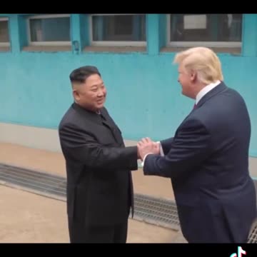 PRESIDENT TRUMP MEETING KIM JUNG UN