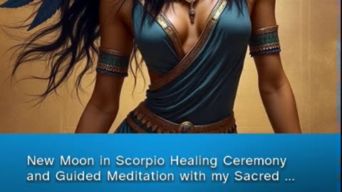 New Moon in Scorpio Healing Ceremony and Guided Meditation with my Sacred Condor - CLIP FROM PATREON