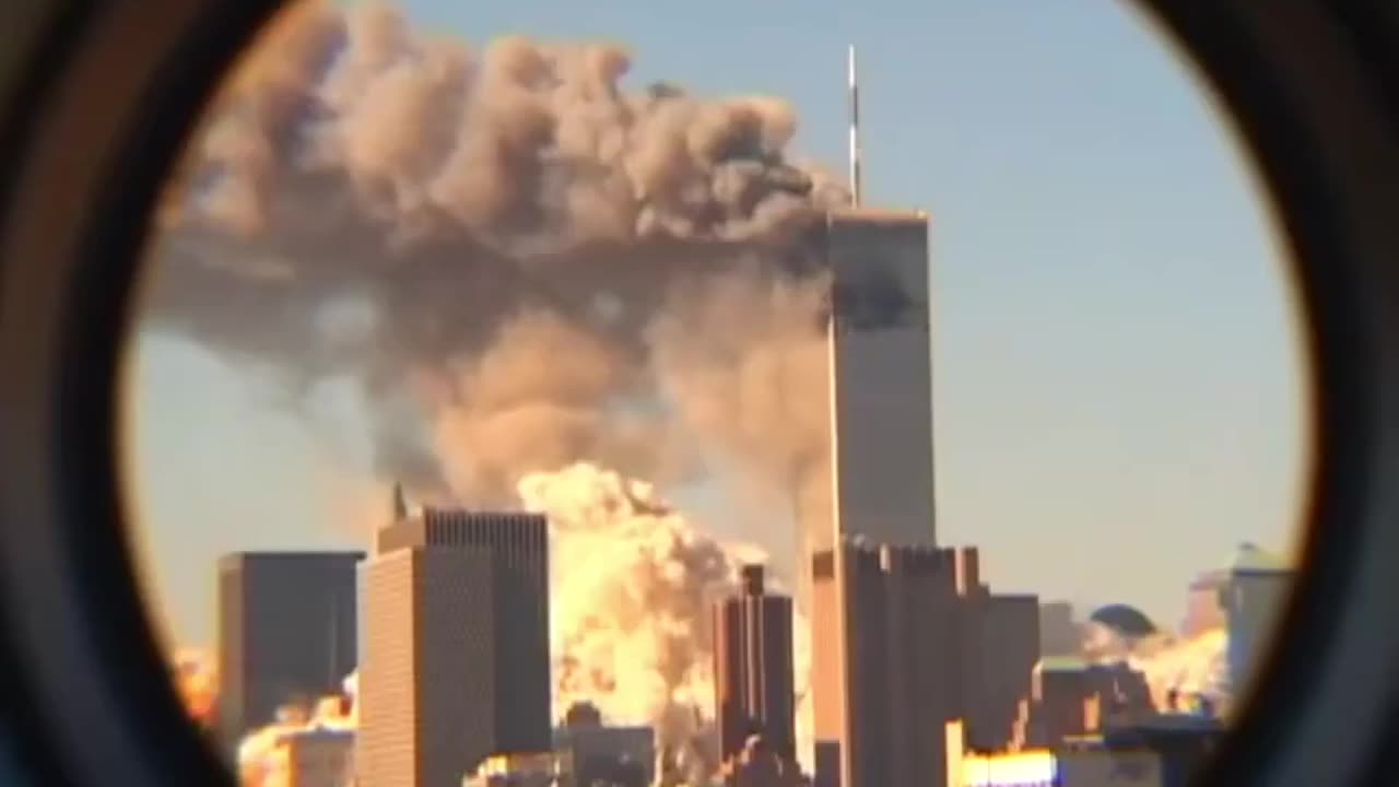 Newly discovered footage of the 9/11 attacks has emerged after 23 years