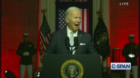 Biden Goes On About Trump And MAGA Republicans