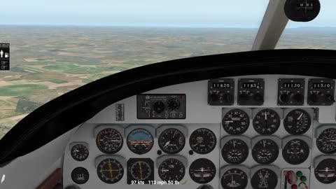 Aero Commander 500 - XPlane 11 - More testing ILS and glide slopes - Great Falls,MT