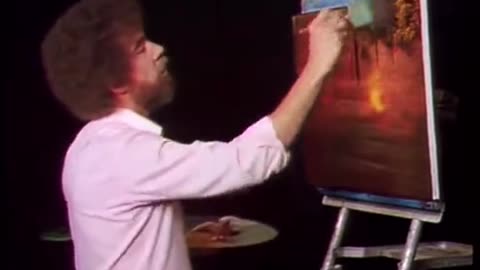 My guy must be the devil with how he creates #fire 🔥 #master #painter