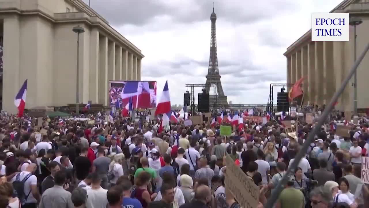 Großdemos in Frankreich gegen Corona Impfpflicht – landesweit 126 Veranstaltungen am Samstag