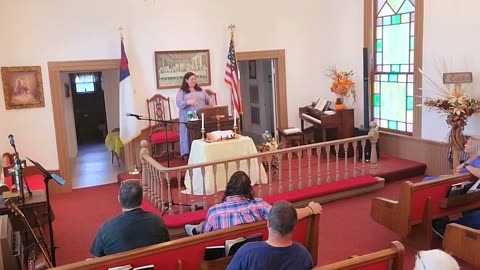 Vernon Chapel 5th Sunday Praise Service (Jonah Ch.1) led by Missionary Sara Adams 9/29/2024