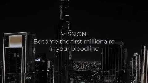 Mission millionaire