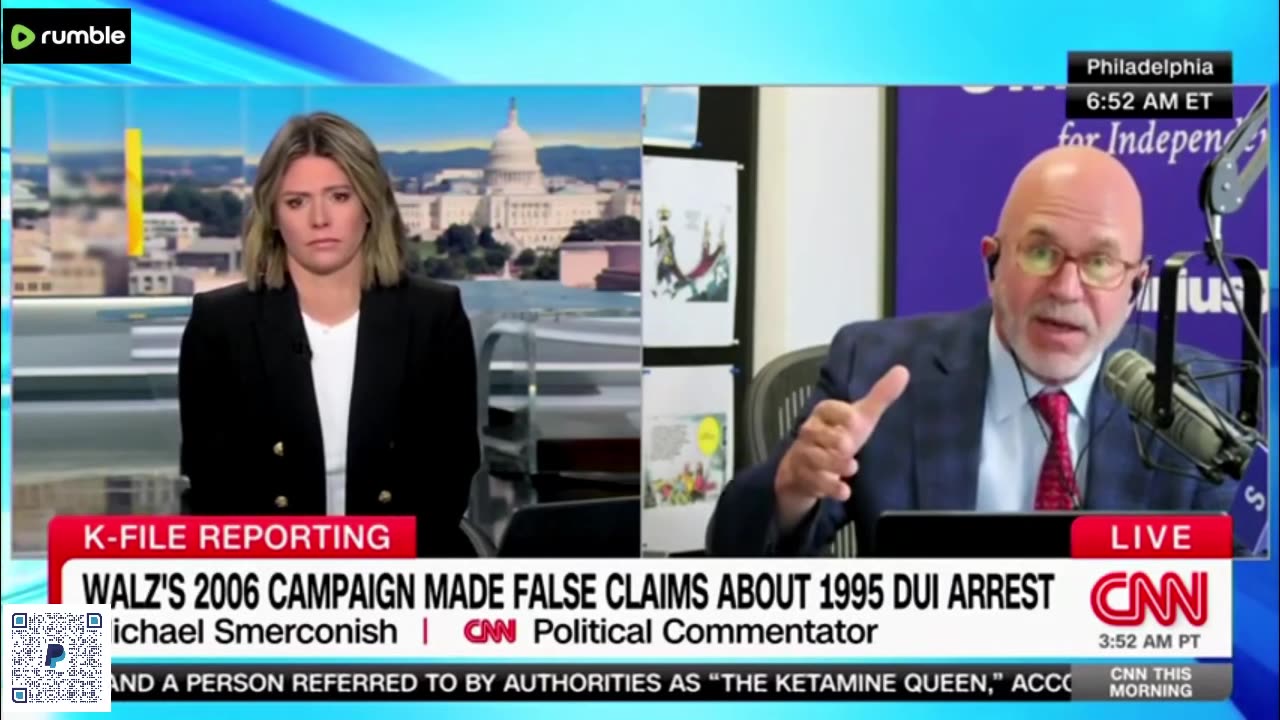 CNN COMMENTATOR TIM WALZ DUI IS INDEFENSIBLE