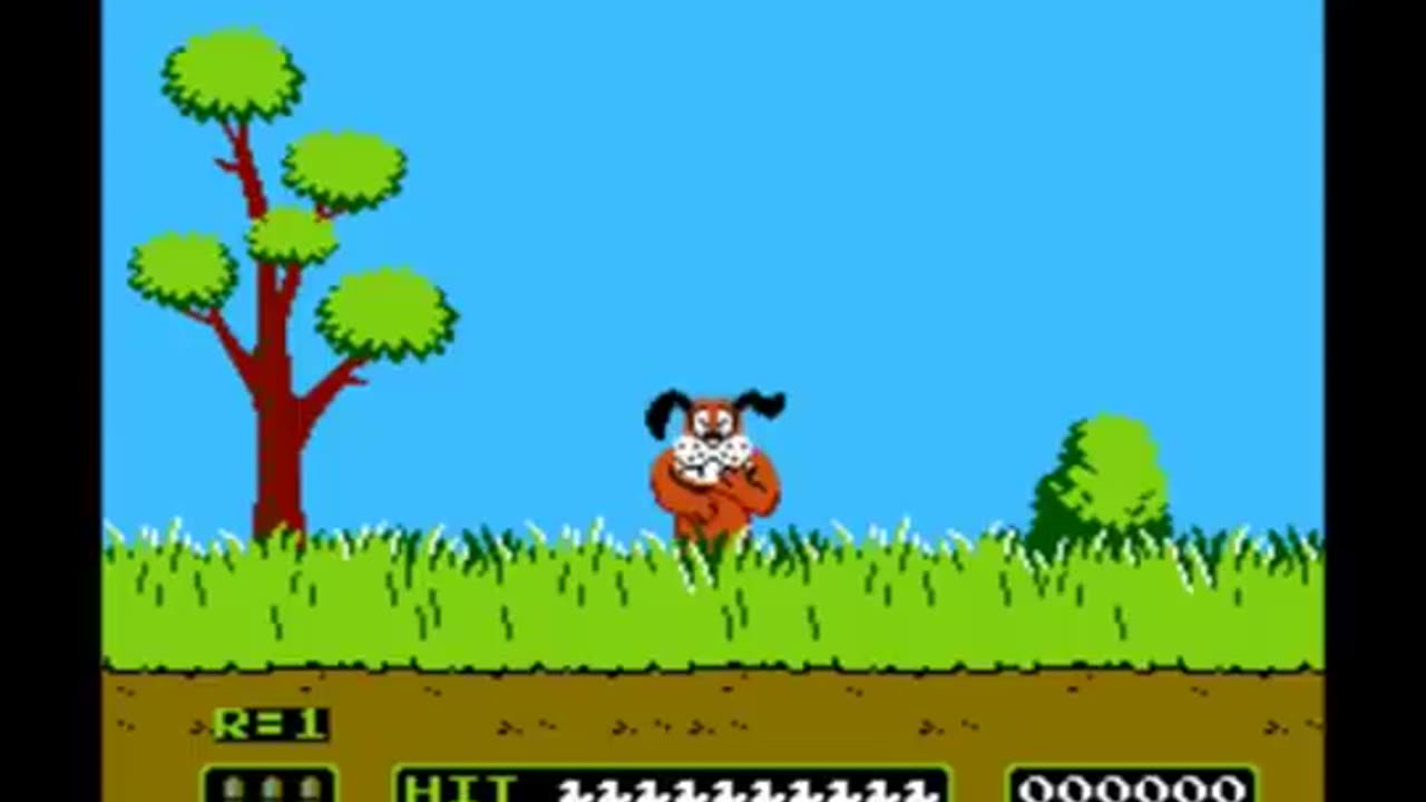 Duck Hunt Dog laugh