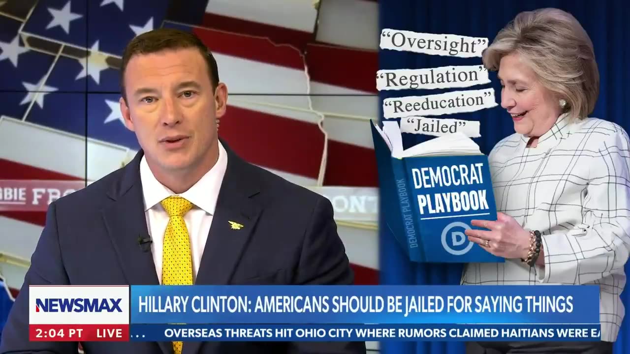 Hillary Wants Americans Jailed for Practicing FREE SPEECH - Higbie Torches her!