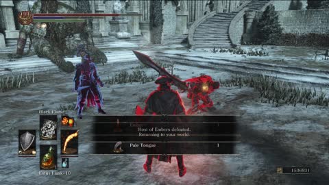 Dark souls 3, Gank fight, Host, 2 blues and idiot Aldrich