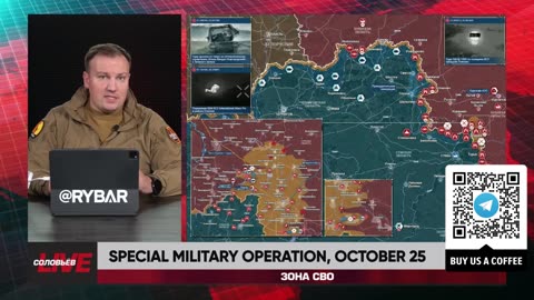 ❗️🇷🇺🇺🇦🎞 RYBAR HIGHLIGHTS OF THE RUSSIAN MILITARY OPERATION IN UKRAINE ON Oct.25, 2024