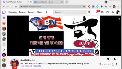 Red Pill Politics – RBN Network Call Ins