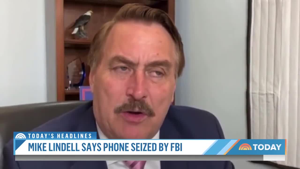 MyPillow CEO Mike Lindell Says FBI Seized His Phone At Drive-Thru