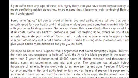 Acne No More PDF Download Mike Walden (eBook)