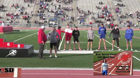 Howard Wood 200M Dash Special Finals