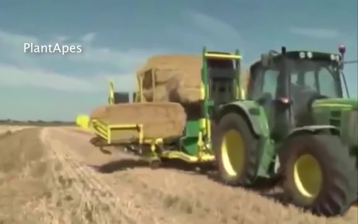 Modern Technology Agriculture Huge Machines