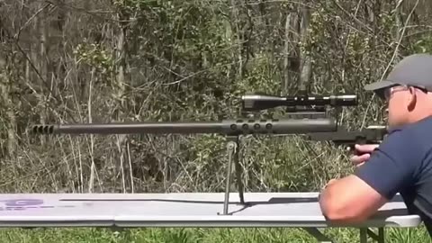 Kentucky Ballistics - 50 cal gun explode.