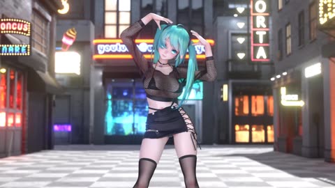 【MMD_Blender】MIKU - Teddy Bear