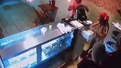 Conceal Carry Customer Wrecks Thieves