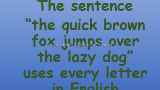 Did you know these facts about English sentences.