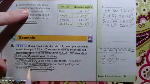 Gr 8 - Ch 1 - Lesson 6 - PART 2 - Scientific Notation