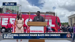 Hershel Walker Lays Into Raphael Warnock In GA Race