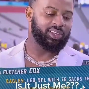Here is former NFL player Fletcher Cox participating in a Illuminati Humiliation Ritual.