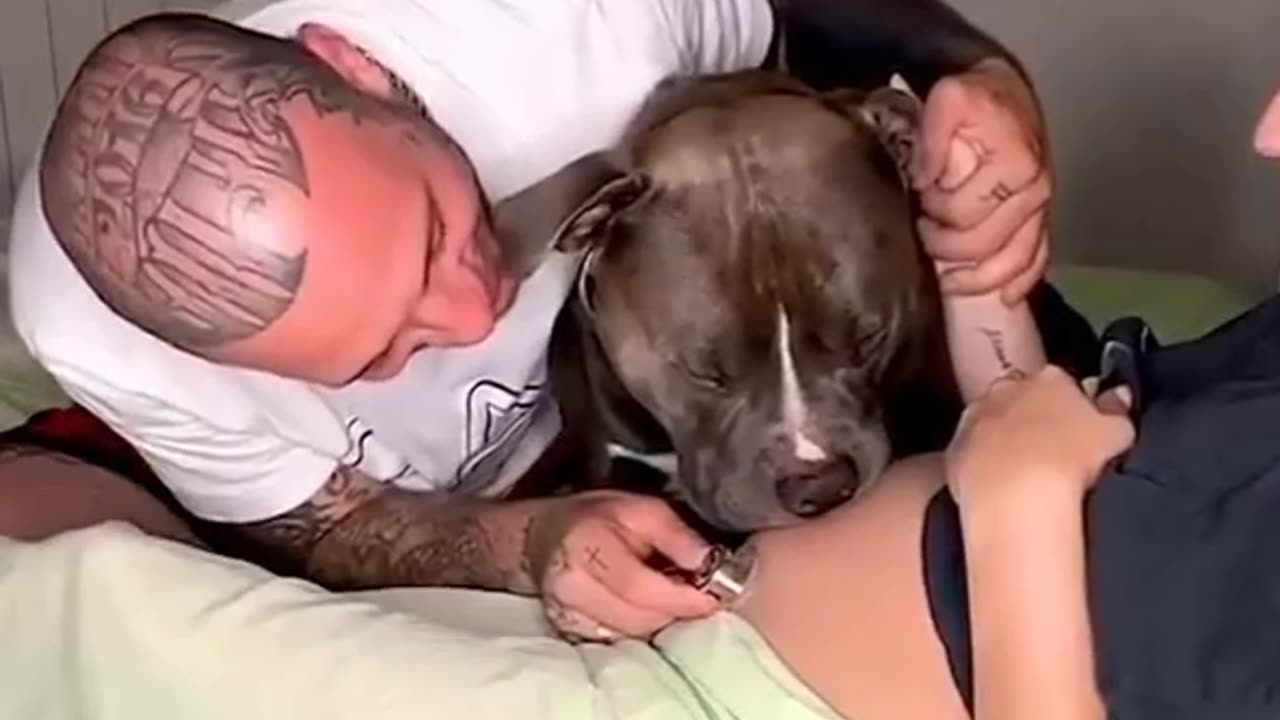 The beautiful moment