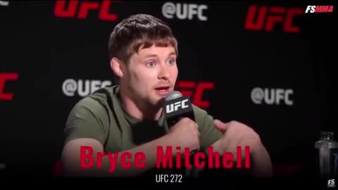 Bryce Mitchell UFC 272 Biden Corruption Ukraine