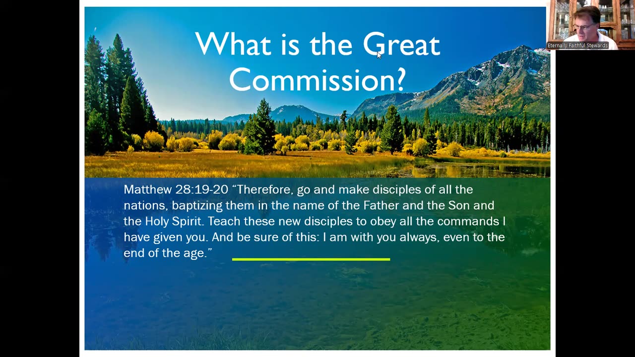 What is the Great Commission?