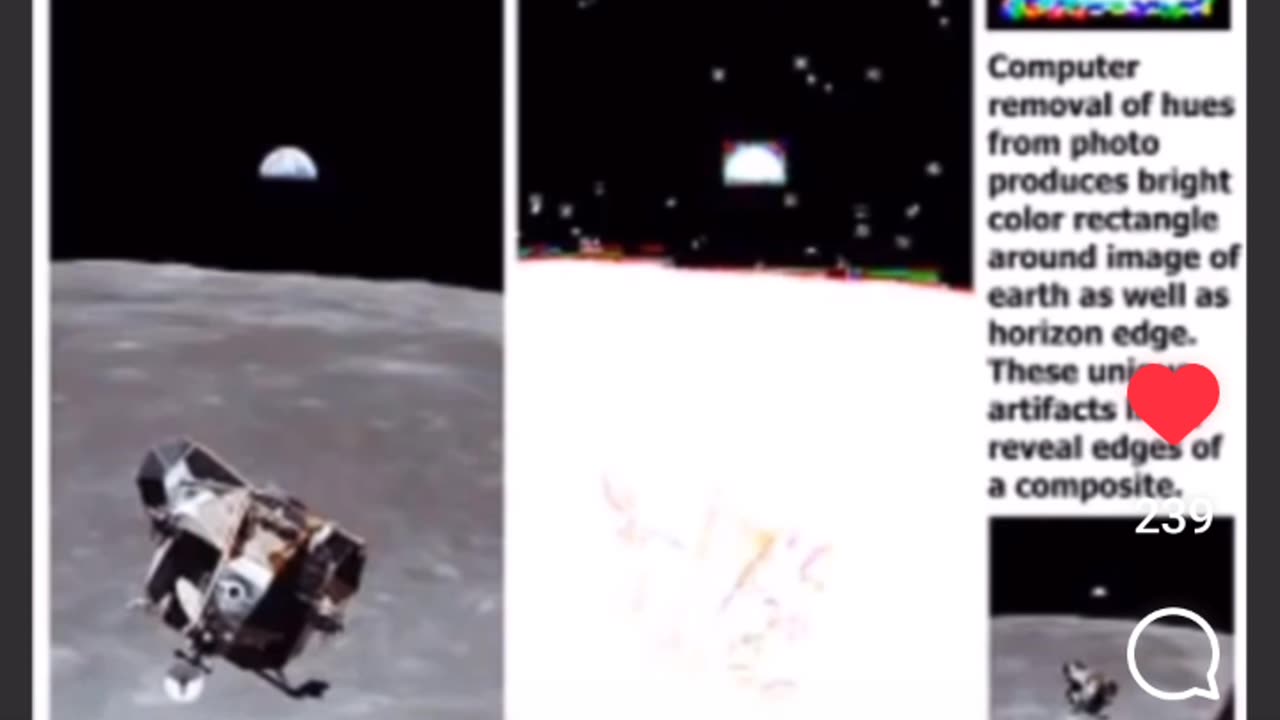 Moon Landing Images Faked