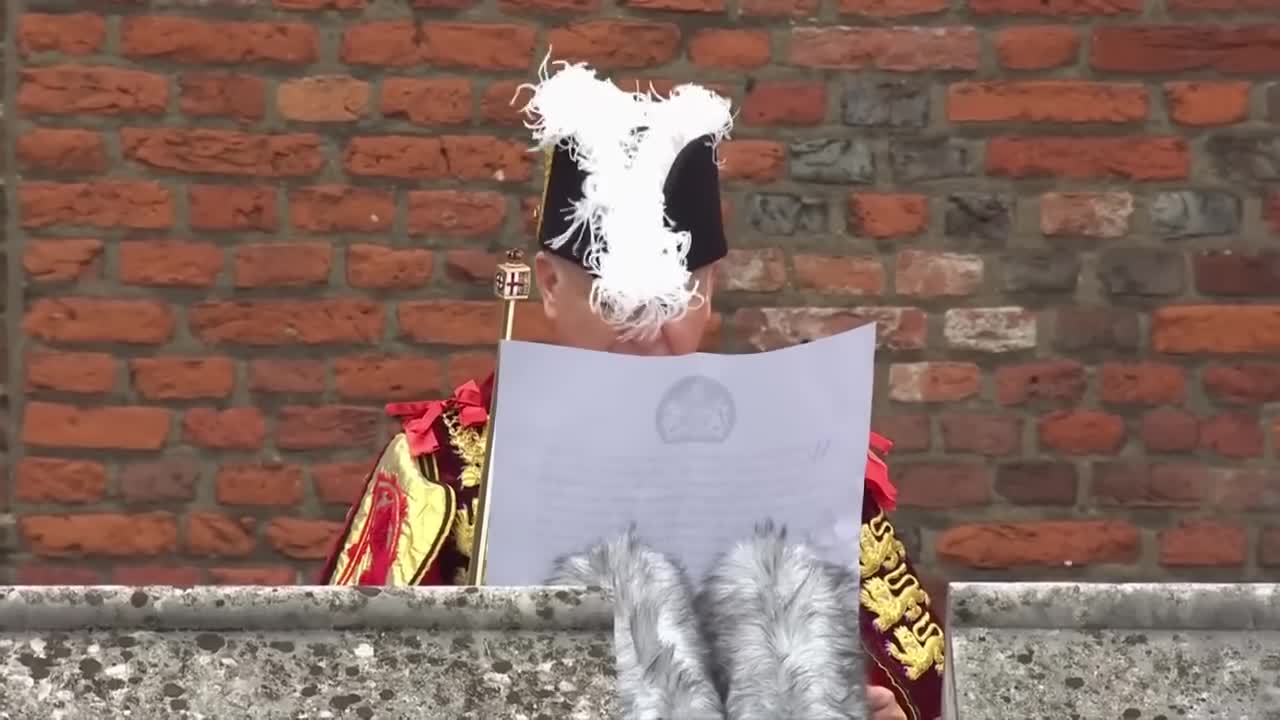 Charles III proclaimed king in historic ceremony - BBC News