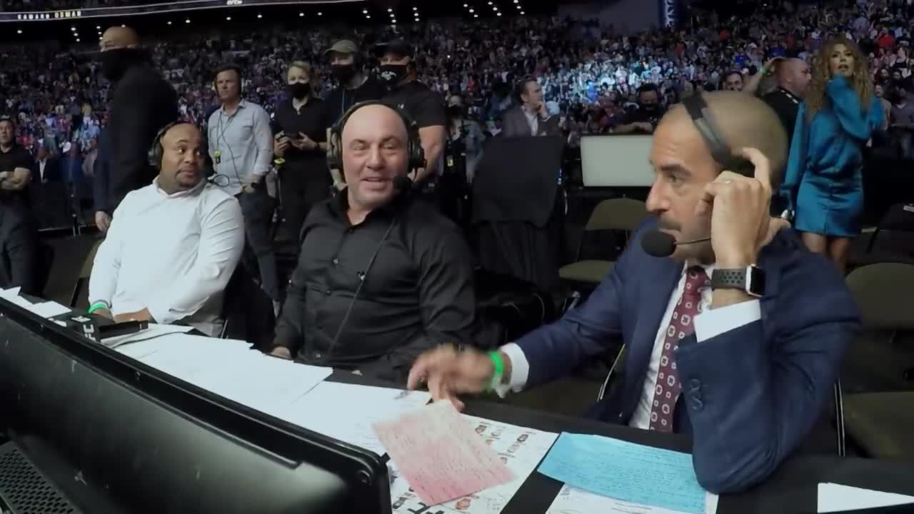 Hilarious UFC 261 Commentator Booth Reactions
