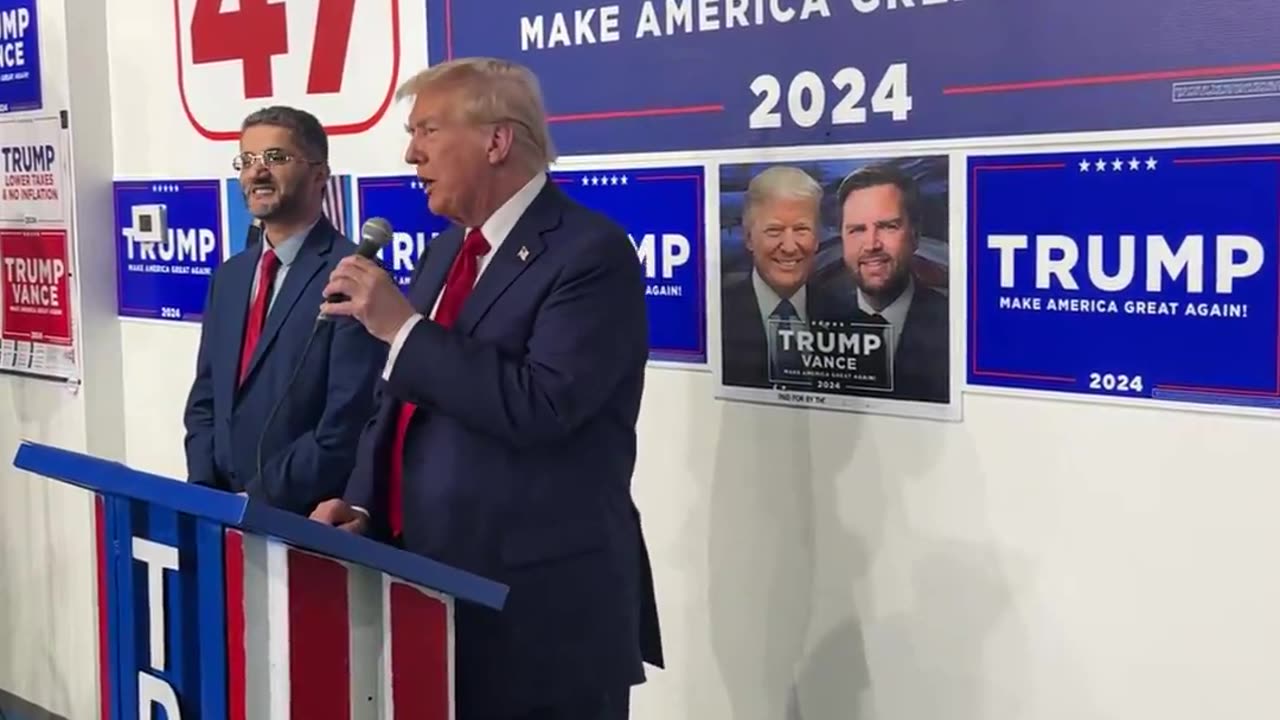 President Donald Trump: "We’re going to get peace in the Middle East"