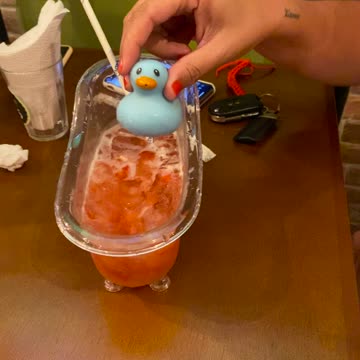 Crazy duck drink!!!!