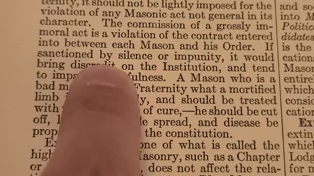 This Is Expulsion From Freemasonry