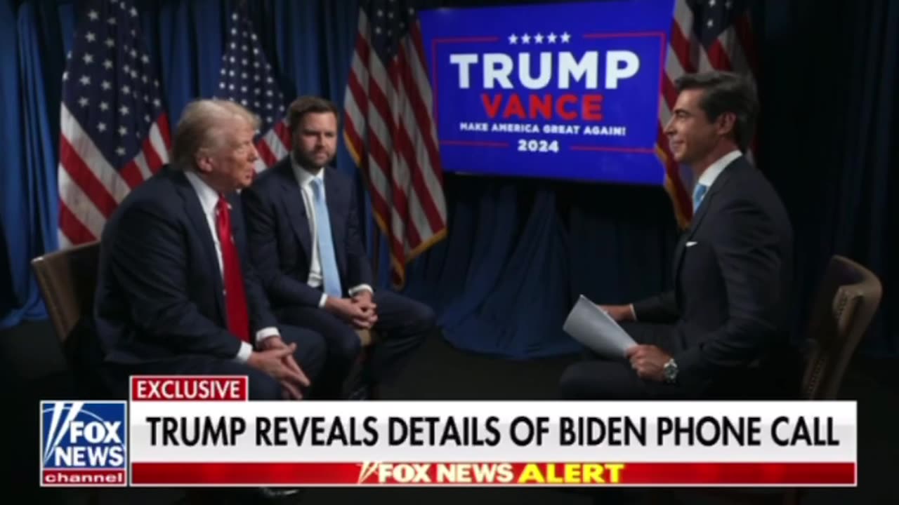 Trump reveals details of Biden phone call after gunshot