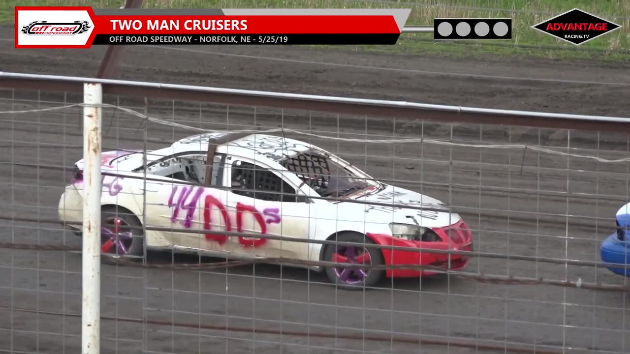 Stock Car & 2-Man Cruiser | Off Road Speedway | 5-25-2019