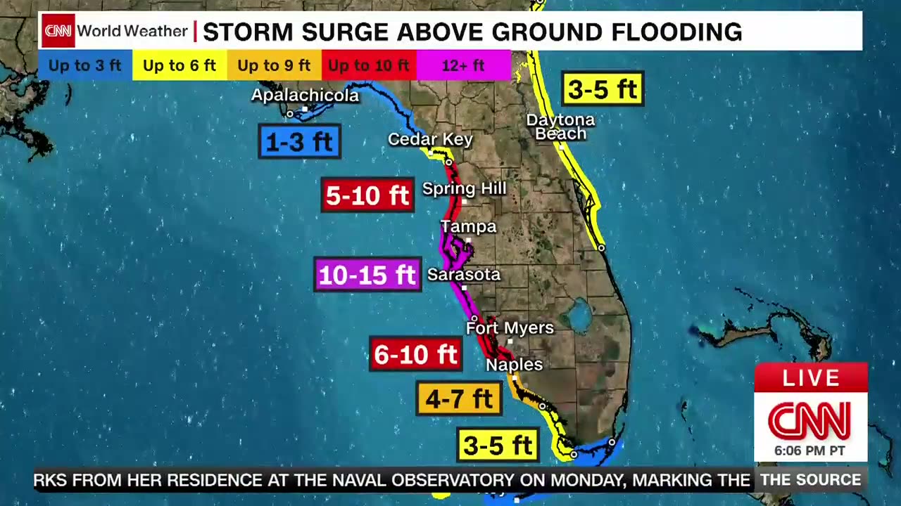 Tampa Mayor Castor: If you choose to stay in one of those evacuation areas, you are going to die.”