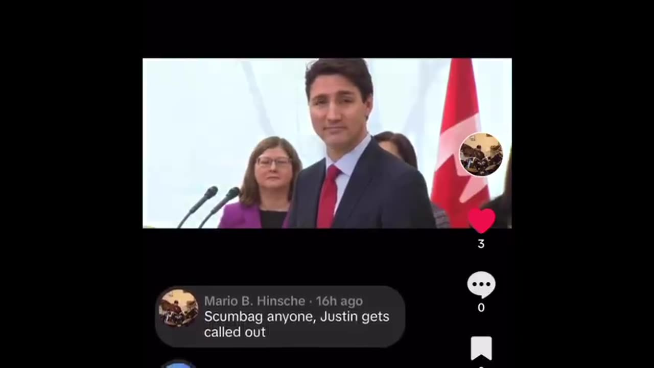 Another Trudeau's a Scumbag Video