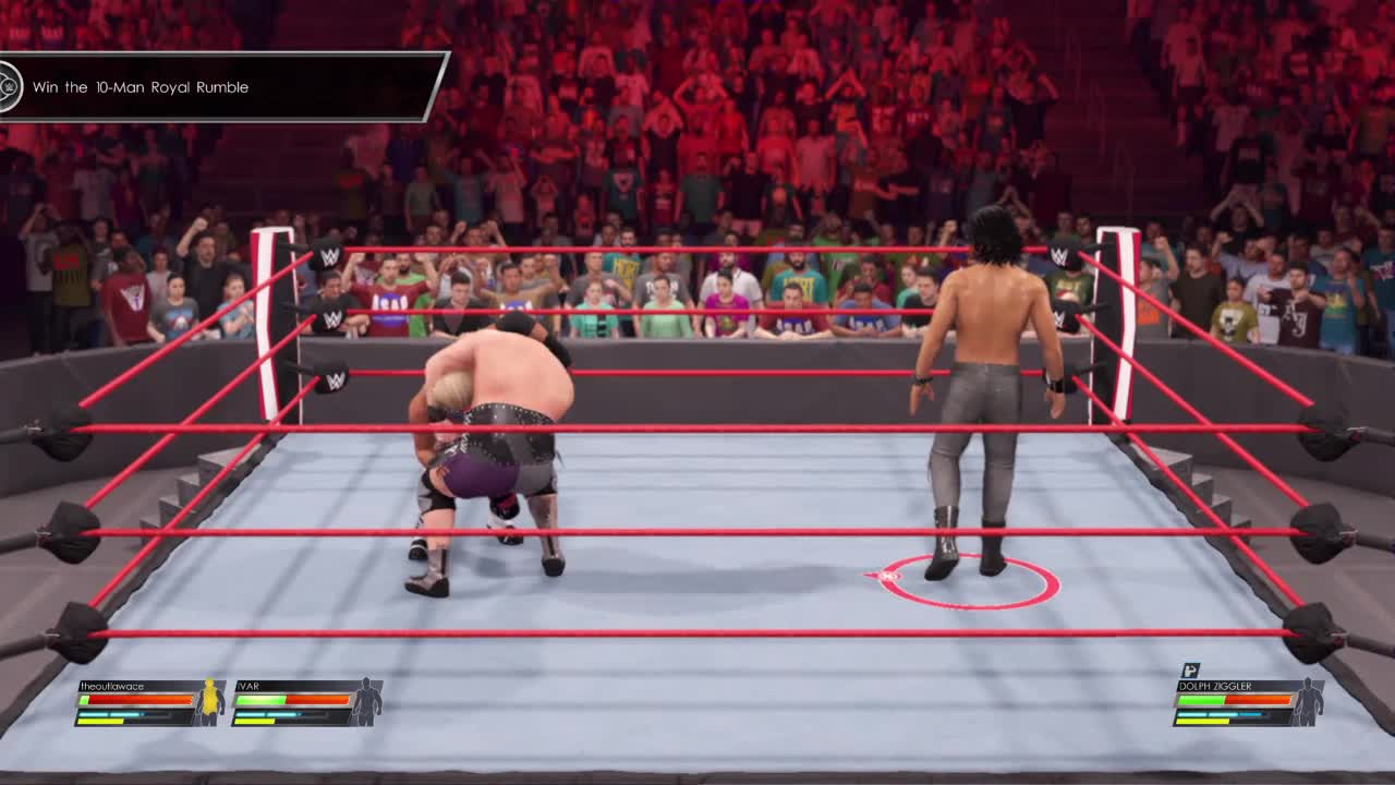 wwe2k22 myrise walkthrough 101 royal rumble qualifying match