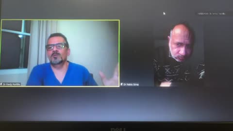 Dr Fredy Portillo y el Dr Pablo Sirna de Argentina