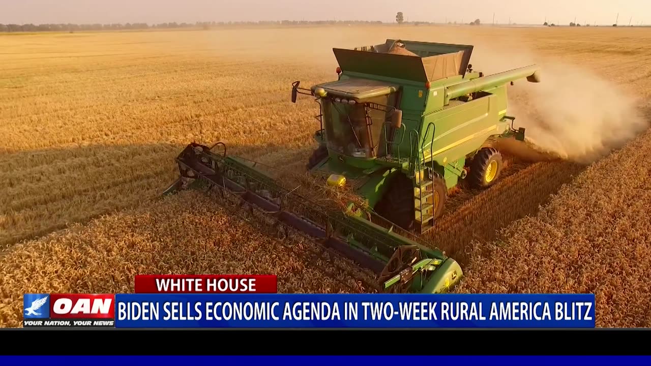 Biden Sells Economic Agenda In Two-Week Rural America Blitz