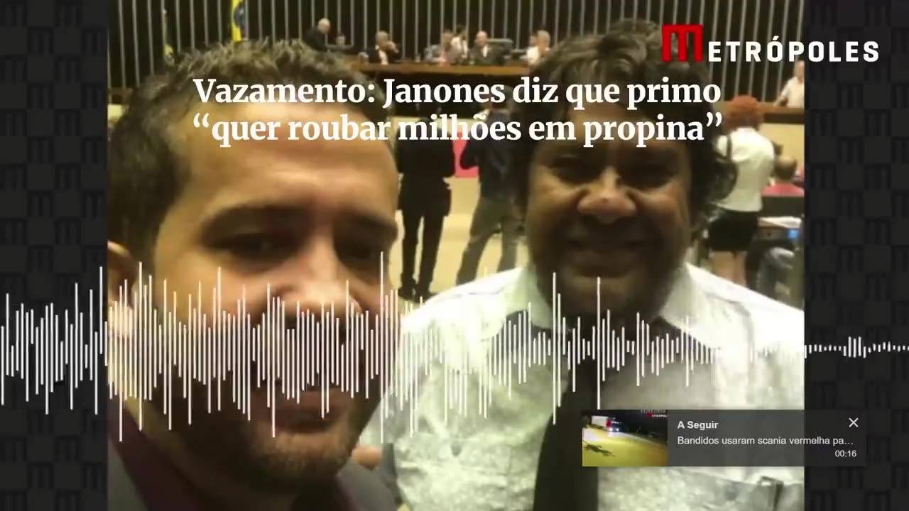 Janones diz que primo "quer roubar milhões em propina"