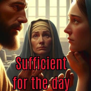 Mary and Martha: Calming Anxiety