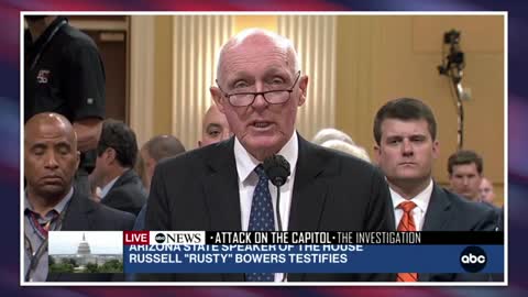 Arizona Republican's Jan. 6th Hearing Testimony Confirms Trump is a Criminal