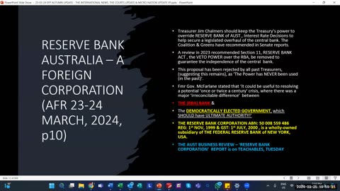 March 25: EFP Exposing the Corruption The Property Seminar